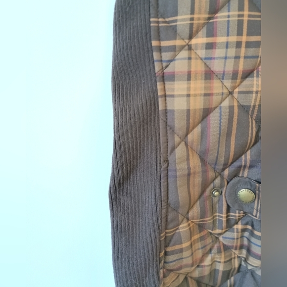 Lauren Quilted Plaid Vest Ladies L - Picture 9 of 12